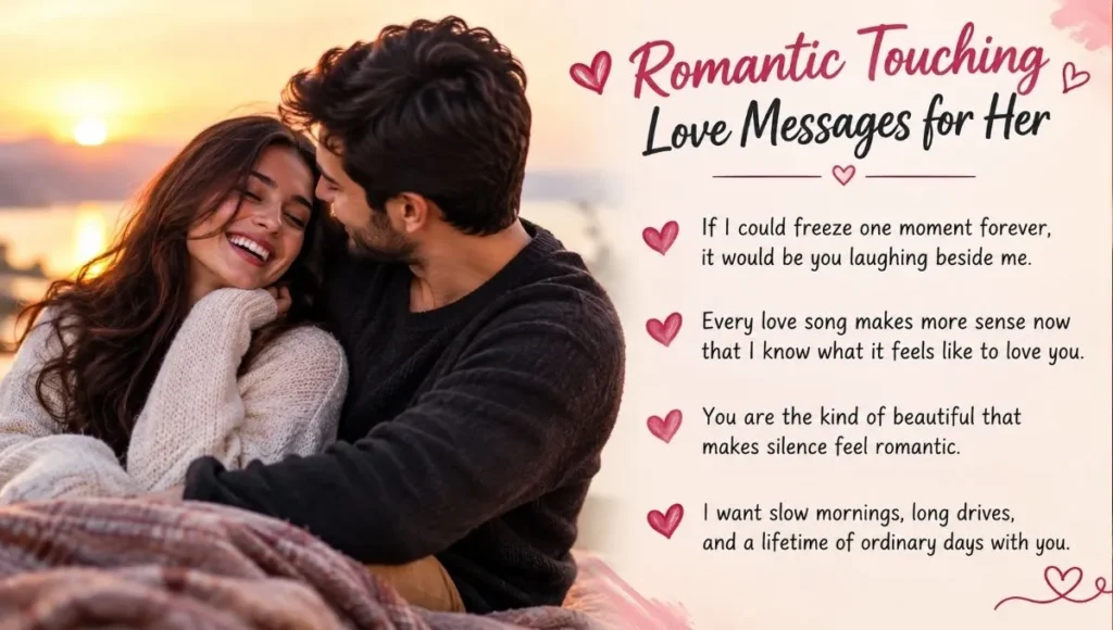 Romantic Touching Love Messages for Her