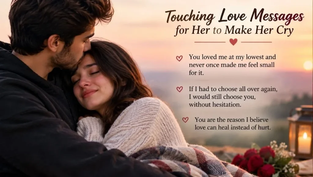 Touching Love Messages for Her to Make Her Cry