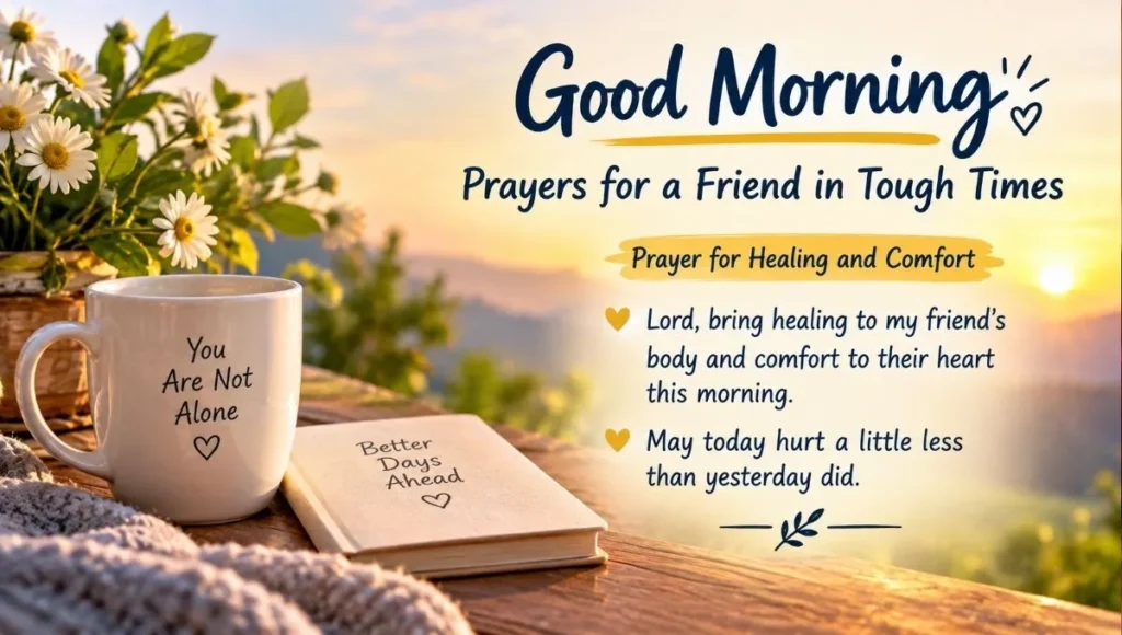 Good Morning Prayers for a Friend in Tough Times