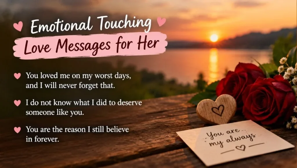 Emotional Touching Love Messages for Her