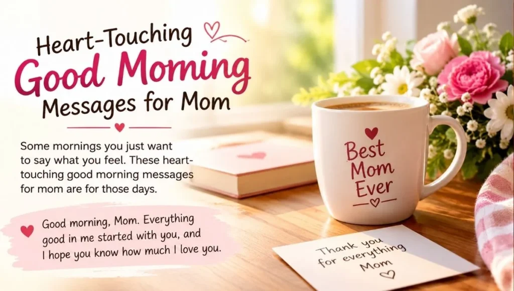 Heart-Touching Good Morning Messages for Mom