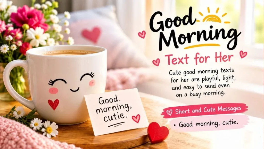 Cute Good Morning Texts for Her