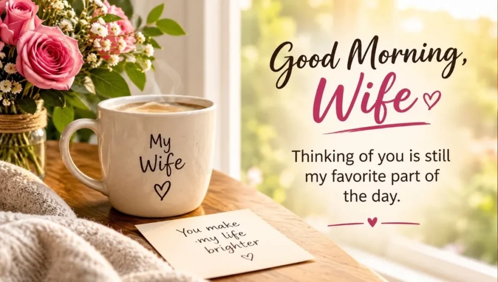 Good Morning Message for Wife