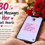 180 Sweet Text Messages for Her That Melt Hearts