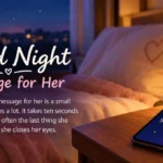 Good Night Message for Her