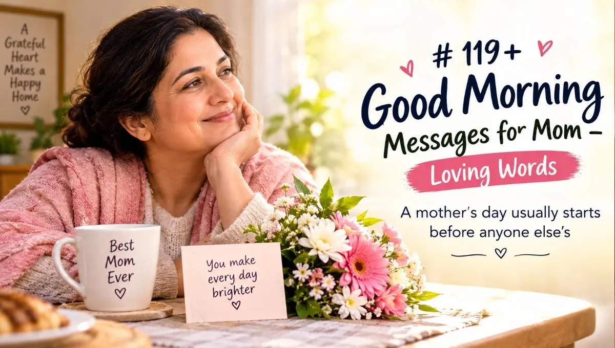 119+ Good Morning Messages for Mom – Loving Words