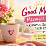 150+ Good Morning Messages for Her – Romantic, Sweet & Cute Texts (2026)